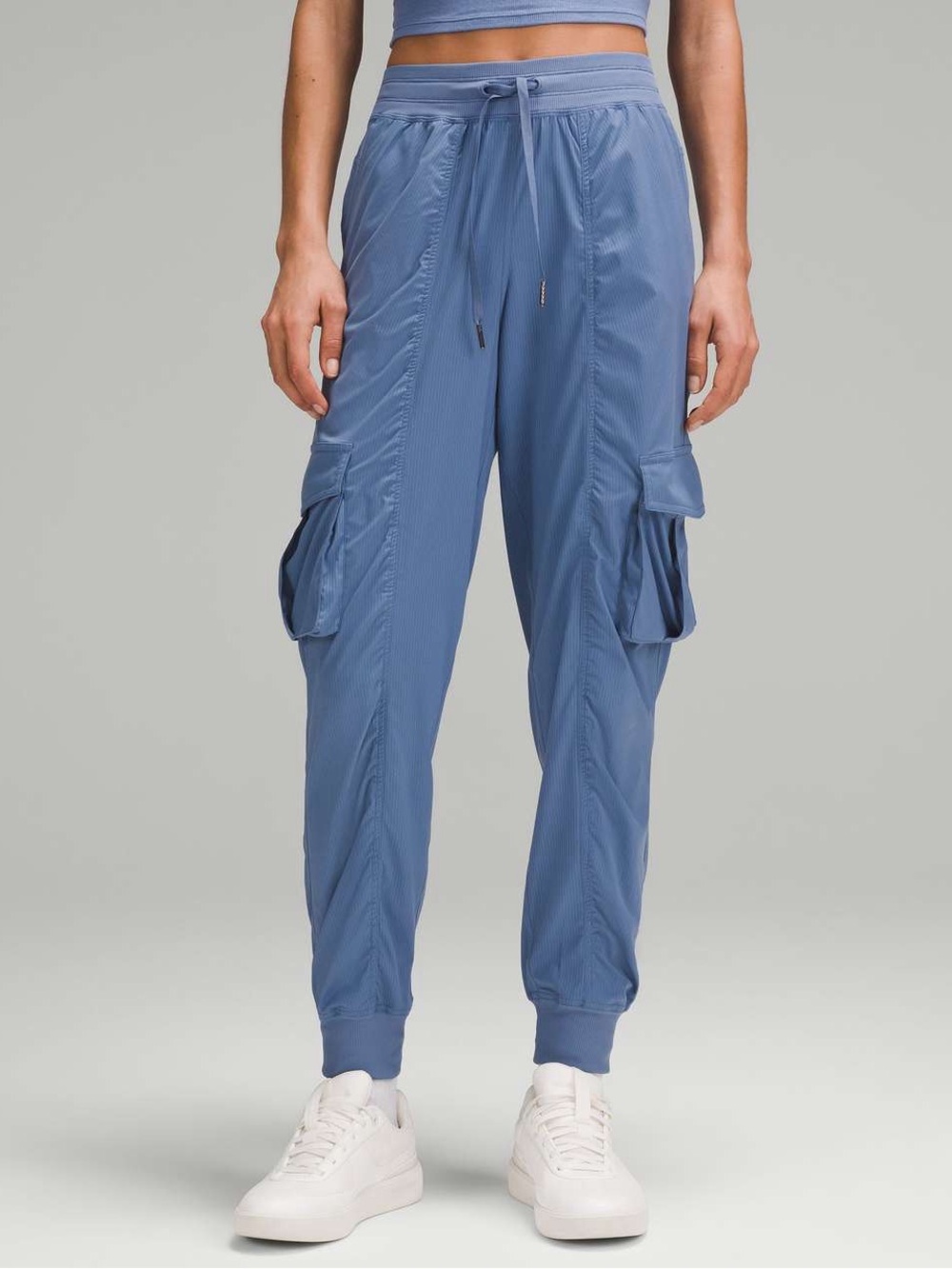Lululemon Dance Studio Relaxed-Fit Mid-Rise Cargo Jogger Pants Oasis Blue Medium
